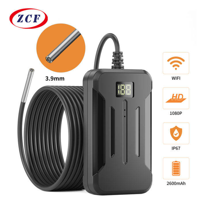 ZCF Wireless Endoscope Single&Dual Lens Mini Camera 5.5mm 8mm IP68