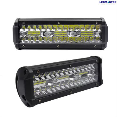 LED LIGHT BAR 180W สปอร์ตไลท์ไฟรถยนต์led ไฟหน้ารถ ไฟท้าย ไฟตัดหมอก รุ่น High CLASS 3 Row 12V-24V เเสงขาว งานพรีเมี่ยม