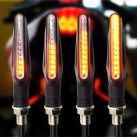 สายสัญญาณไฟเลี้ยวรถจักรยานยนต์ไฟ LED Moto ไฟกระพริบสำหรับ KAWASAKI Z1000SX VN800 Z900 KLE 500 VULCAN 650 ZZR 400