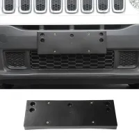 Car Front Bumper 4WD License Plate Bracket Holder Cover for Jeep Renegade 2015-2017 Front License Plate Frame Base