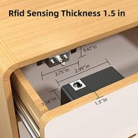 Smart Electronic Lock Hidden Cabinet Lock Invisible Sensor Digital Electronic Locker EMID IC Card For Drawer Wardrobe Hardware