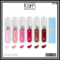 (ใหม่ !) La Glace Icy Glaze Gloss. ลา กลาส ไอซี่ เกลซ กลอส 2 g. (มี 6 สี) ลิปกลอสปากฉ่ำ ลิปกระเบื้องเคลือบ