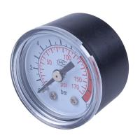 0-12BAR 0-170PSI 10มม.แก๊สปั๊มลมเกจวัดความดันคอมเพรสเซอร์ Manometer