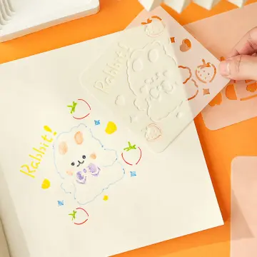 8PCS children Drawing Template Kids Drawing Templates Kids Painting  Stencils