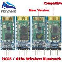 10PCS HC05 HC06 ตัวรับส่งสัญญาณไร้สาย Bluetooth Slave Module Converter และอะแดปเตอร์