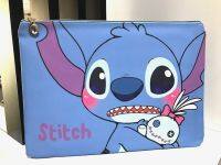 STITCH   ซอง กระเป่า กระเป๋าเอกสาร  ซองเอกสาร   มีผ้าซับใน ลาย   สติทช์ Stitch   ขนาด 35x25 cm สี สวยงาม NOEYNEST