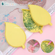 Chinatera 2 Khay Vẽ Tranh Kim Cương Hình Lá Khay Đựng Đá Hạt Kim Cương