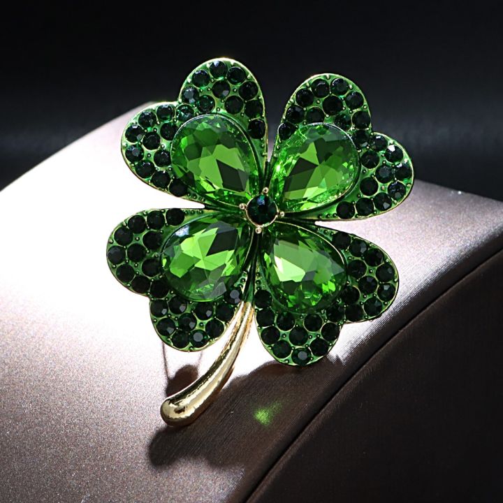 cindy-xiang-rhinestone-clover-brooches-for-women-green-and-red-color-pin-peace-and-health-plant-jewelry