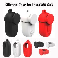 ┅❇☏ For Insta360 GO 3 Camera Silicone Case Scratchproof Lens Cap Non-slip Charging Box Protective Cover for Insta360 GO3 Accessories