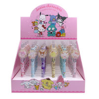 36Pcs ใหม่ Sanrio Kuromi Melody Hello ปากกาเจลการ์ตูนน่ารักอะคริลิค Patch Neutral ปากกาเครื่องเขียนขายส่ง