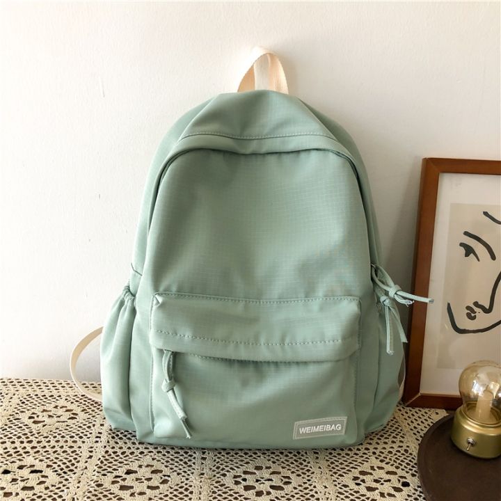 waterproof-nylon-women-school-backpack-large-solid-color-girls-travel-bag-college-schoolbag-female-laptop-back-pack-mochilas