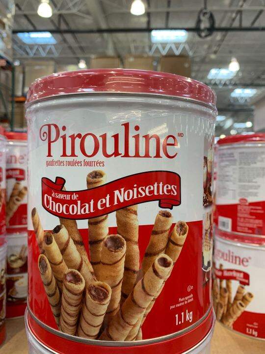 Bonded Pirouline Canada Costco hazelnut chocolate sandwich wafer
