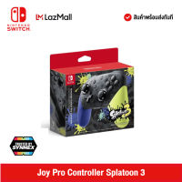 Nintendo Switch : Joy Pro Controller Splatoon 3 นินเทนโด้ สวิตช์ จอยโปร คอนโทรลเลอร์ (รับประกันศูนย์ไทย Synnex )