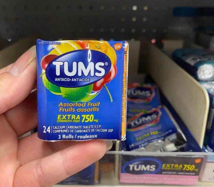 Canada purchasing TUMS Antacid adult pregnant women antigastric acid