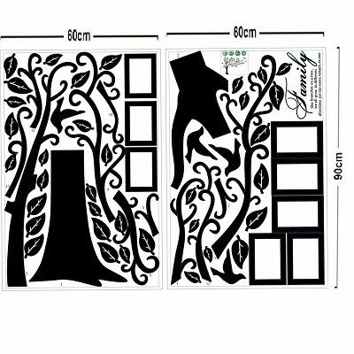 【SALE】 nancarenko1977 3การออกแบบขนาดเล็ก/ขนาดกลาง/ขนาดใหญ่กรอบรูปต้นไม้ครอบครัวสติ๊กเกอร์ติดผนังศิลปะ Zooyoo94ab ตกแต่งบ้านห้องนั่งเล่น D Ecals โปสเตอร์