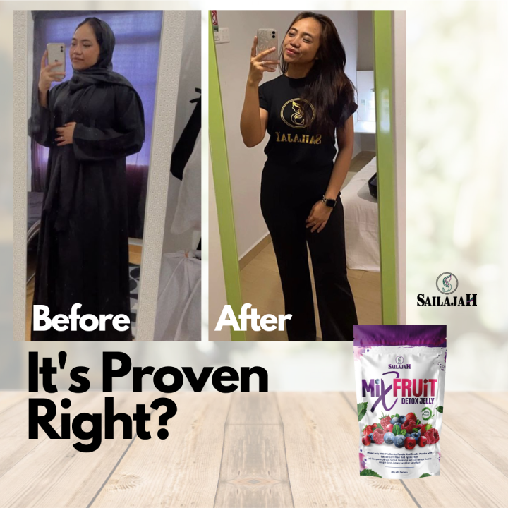 Mix Fruit Detox Jelly Sailajah Lazada