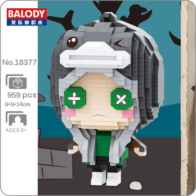 Balody 18377เกมเอกลักษณ์ทหารรับจ้างเป็ดทหารสัตว์มอนสเตอร์มินิเพชรอิฐบล็อกอาคารของเล่นสำหรับเด็กไม่มีกล่อง