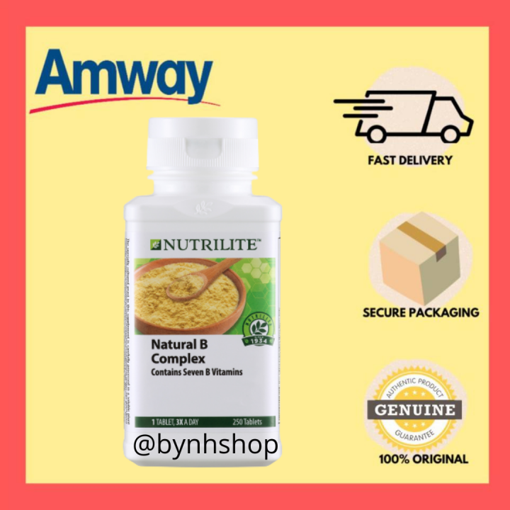 [READY STOCK] Nutrilite Natural B Complex ORIGINAL AMWAY | Lazada