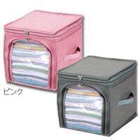 (cerci household goods) HouseholdFolding ClothingBag BoxCoal Visual Organizer สีเทา ClothingUnder BedShoes Case