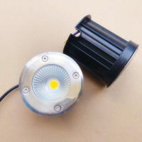 15W LED กลางแจ้งพื้นดินสวนชั้นใต้ดินฝังโคมไฟจุดไฟภูมิทัศน์ *