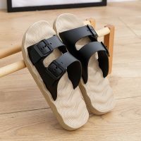 Slippers for Men In Summer Outdoor Wear Home Use Couples Indoor Soft Soles Bathrooms Non-skid Extra Large 4849 Sandals Slippers