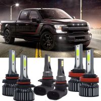 ชุดไฟหน้า ไฟตัดหมอก Led สําหรับ F-150 2015-2019 6 ชิ้น NEW