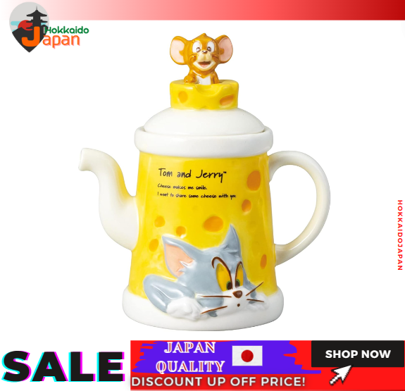 [100 Japan Import Original]sunart Tom And Jerry Teapot San3577