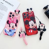 ดิสนีย์มิกกี้ Minnie เมาส์กันกระแทกเต็มตัวลายการ์ตูนเคสโทรศัพท์มือถือสวยสำหรับ iPhone 15 Pro Max เคสโทรศัพท์นิ่มสำหรับ iPhone 14 Pro Max เคสเคสกันกระแทกสำหรับ Apple 13 12 Mini 11 XS XR 8 7 Plus 6 S เคสห่อหุ้ม