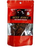 Beef Jerky Grimm Reaper Flavor - Traditional Handcrafted Jerky (50grms) ออริจินัลบีฟเจอร์กี้ – 50 กรัม