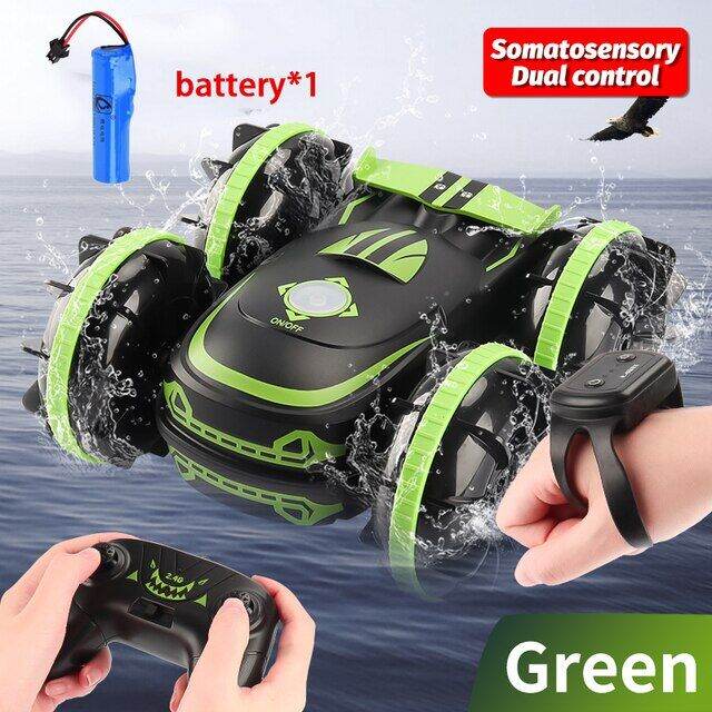 rc-car-toys-4wd-amphibious-vehicle-boat-remote-control-cars-rc-gesture-controlled-stunt-drift-car-toy-for-kids-adults-children