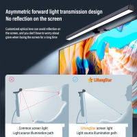 จอคอมพิวเตอร์ LED Light Bar หน้าจอ USB โคมไฟแขวน Dimmable Touch Control Non Glare สำหรับ Office Home PC โคมไฟตั้งโต๊ะอ่านหนังสือ