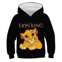 เด็ก The Lion King Hoodies เสื้อผ้าเด็กผ้าฝ้ายแขนยาวเสื้อเสื้อผ้าเด็กชายและเด็กหญิง Simba Hooded Tops เครื่องแต่งกาย