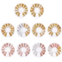 MANZILIN 10Pcs 3D Nail Art Pendant Accessories Nail Art Jewelry Applique Applicable for Girls Nails and Toenail Decoration Tips