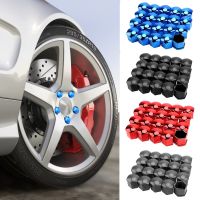 20Pcs 17mm Tyre Cars Vehicles Tire Wheel Tyre Screw Cap Decorative Tyre Wheel Nut Screw Bolt Car Styling Dust Proof Protector