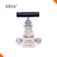 High Pressure 6000PSI Stainless Steel Needle Valve 2Way Adjustable Flow for Gas