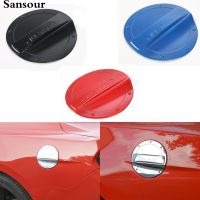 Sansour ABS Car Exterior Fuel Tank Cap Cover Trim Decoration Stickers For Ford Mustang 2015 Up Car Essories Styling