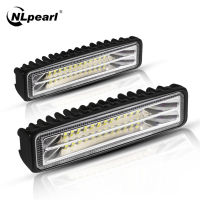 【CW】NLpearl Car LED Bar Work Lights Spotlight LED Light Bar 12V Offroad Driving Fog Lamps Waterproof Truck Tractor Trailer A Boat