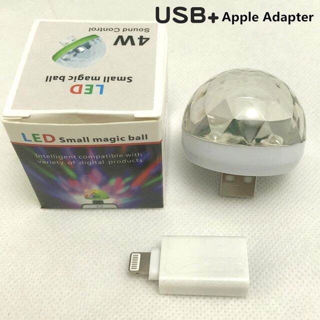 worth-buy-adeeing-หลอดไฟเวที-usb-ไฟดิสโก้ไฟปาร์ตี้-led-แบบพกพาไฟดิสโก้คริสตัลสีสันสดใสสำหรับตกแต่งบ้านงานปาร์ตี้คาราโอเกะ