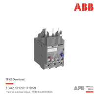 ABB Thermal Overload Relay TF42-35 (29.0-35.0) สำหรับคอนแทคเตอร์รุ่น AF