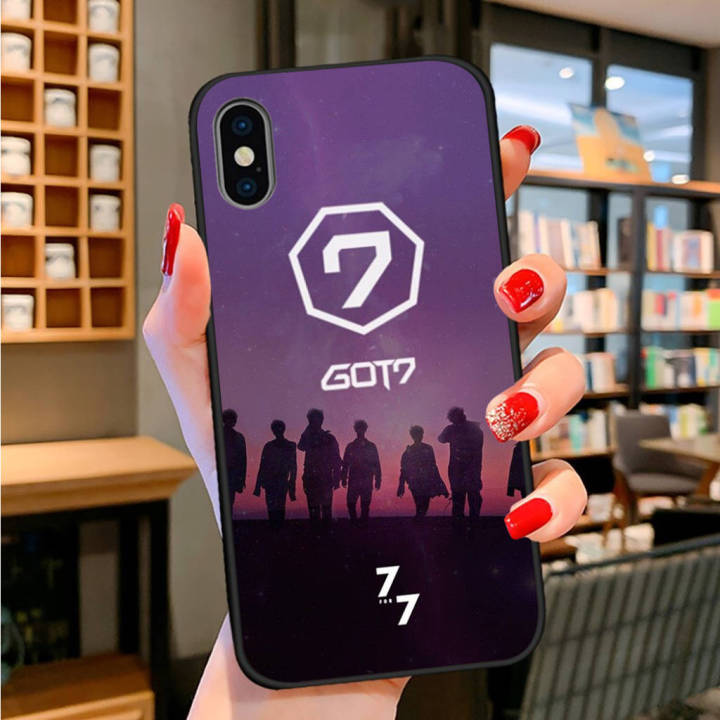 ttl7-band-got7-อ่อนนุ่ม-high-quality-ซิลิโคน-tpu-phone-เคสโทรศัพท์-ปก-หรับ-iphone-7-8-11-12-13-14-pro-xs-max-se-x-xr-plus-se