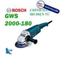 GWS2000-180 BOSCH GWS2000-180 เครื่องเจียร์ 7 ตัวแทนจำหน่าย แต่งตั้ง สินค้าทุกชิ้นมีของพร้อมจัดส่ง สามารถออกใบกำกับภาษีได้ครับ