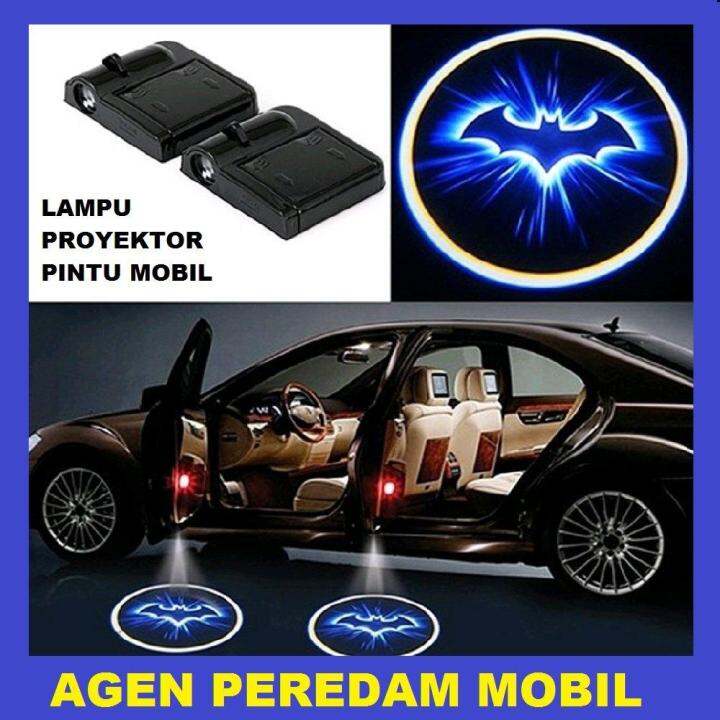 LAMPU PINTU MOBIL LOGO BATMAN 2 PCS | Lazada Indonesia