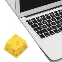 Sunnoony Cheese Keycap น่ารักตัวครอบปุ่มคีย์บอร์ดคีย์บอร์ดแบบกลไกสำหรับของขวัญคู่รักเกม