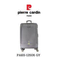 Pierre Cardin (ปีแอร์การ์แดง) กระเป๋าเดินทางแบบผ้า กระเป๋าล้อลาก กระเป๋าขึ้นเครื่อง ขนาด 20/24/28 รุ่น PAK6-13506 กั้นน้ำ พร้อมส่ง ราคาพิเศษ