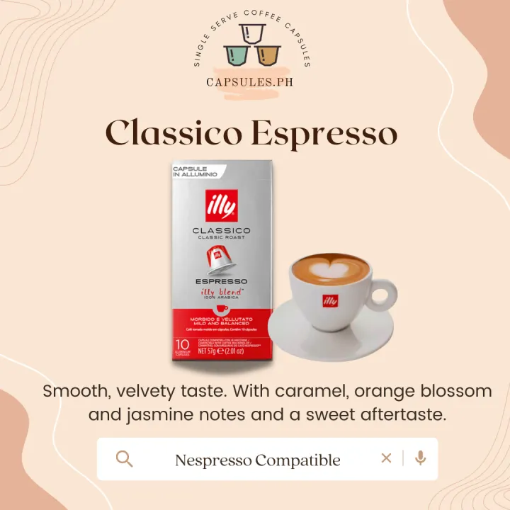 ILLY Nespresso Compatible Coffee Capsules Lazada PH