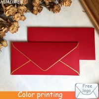 Vintage Envelope Red Blank Paper Craft Paper Envelope Greeting Card Postcard Wedding Invitation Envelope