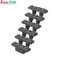 LS【ready Enginebuilding Blocks Parts Compatible With Lego30134 7x4x6Stairs Building Scene1【cod】