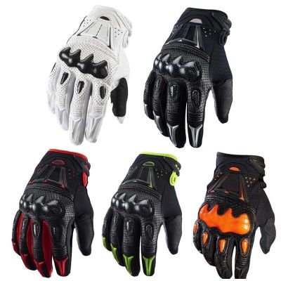 hotx【DT】 Motorcycle Gloves Off-Road Racing Motorbike Guantes Mens Luvas Leather Hard Riding