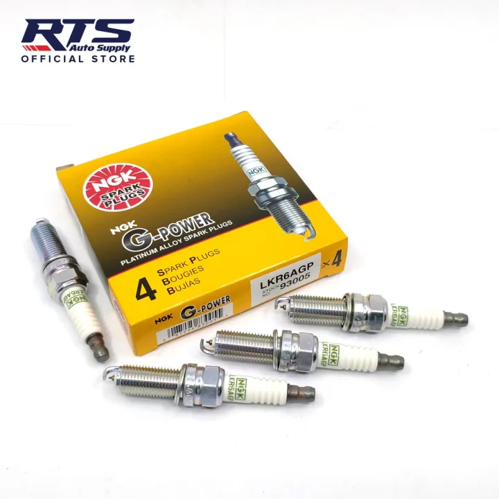 【new】 NGK LKR6AGP Platinum Spark Plug For Suzuki Swift 1.2 (Long Thread