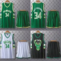high-quality 【NOV】 NBA Jersey Milwaukee Bucks No.34 Giannis Antetokounmpo Basketball Clothes